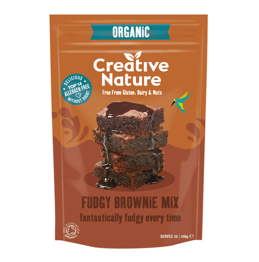 Creative Nature Fudgy Brownie Mix 400g - Dennis the Chemist