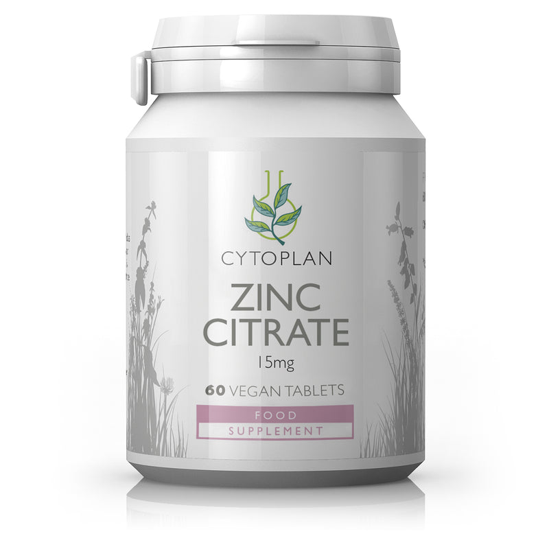 Zinc Citrate 15mg 60's - Dennis the Chemist