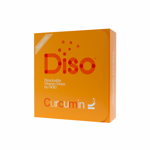 Diso Curcumin Dissolvable Vitamin Strips 30's - Dennis the Chemist
