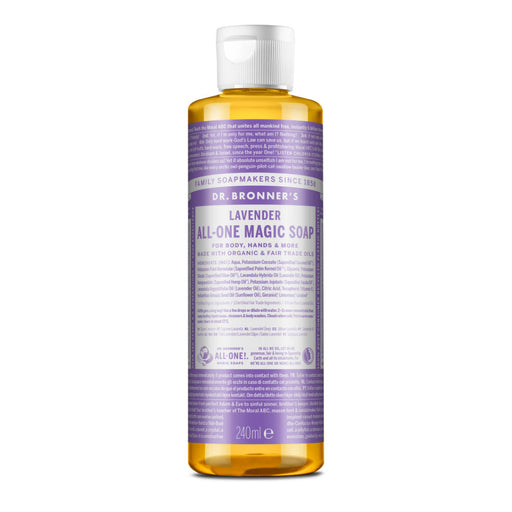 Dr Bronner's Magic Soaps Lavender All-One Magic Soap 240ml - Dennis the Chemist