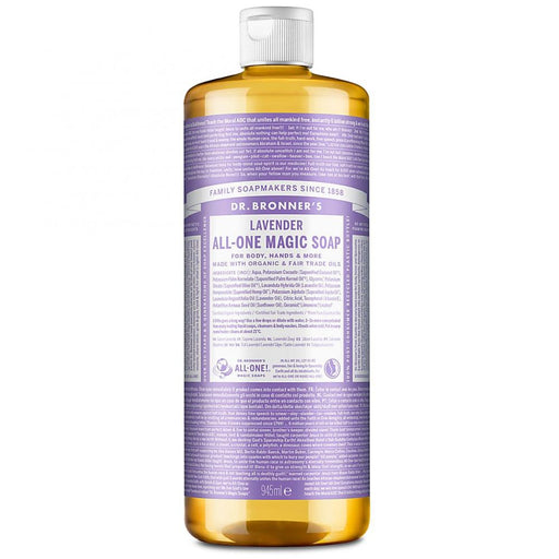 Dr Bronner's Magic Soaps Lavender All-One Magic Soap 945ml - Dennis the Chemist