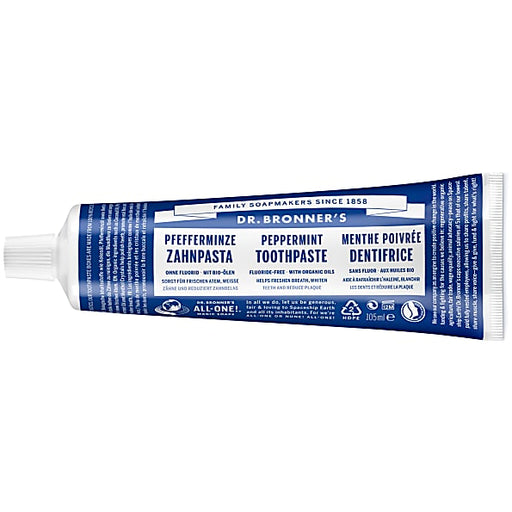 Dr Bronner's Magic Soaps Peppermint All-One Toothpaste 105ml - Dennis the Chemist