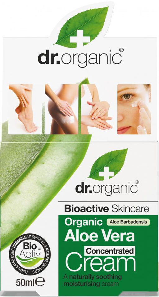 Dr Organic Organic Aloe Vera Concentrated Cream 50ml - Dennis the Chemist