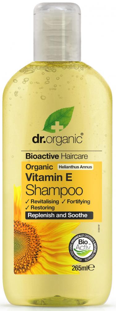 Dr Organic Vitamin E Shampoo 265ml - Dennis the Chemist