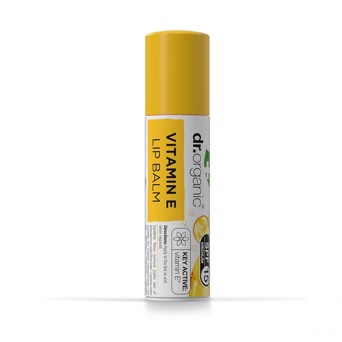 Dr Organic Vitamin E Lip Balm SPF15 5.7ml - Dennis the Chemist
