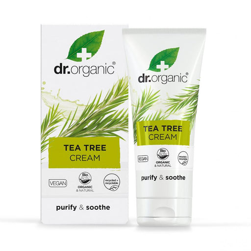 Dr Organic Tea Tree Cream 50ml - Dennis the Chemist