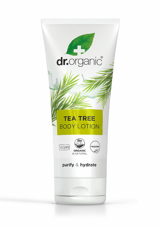 Dr Organic Tea Tree Body Lotion 200ml - Dennis the Chemist