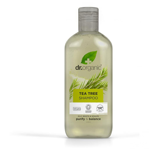 Dr Organic Tea Tree Shampoo 265ml - Dennis the Chemist