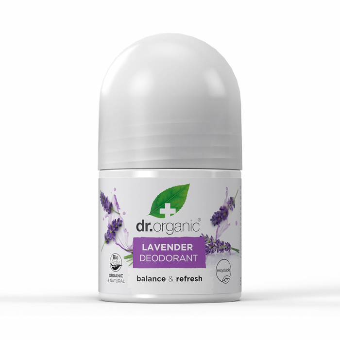 Dr Organic Lavender Deodorant 50ml - Dennis the Chemist