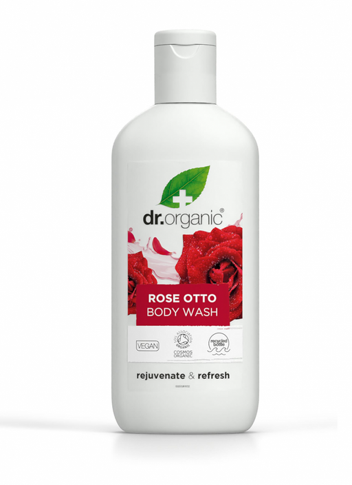 Dr Organic Rose Otto Body Wash 250ml - Dennis the Chemist