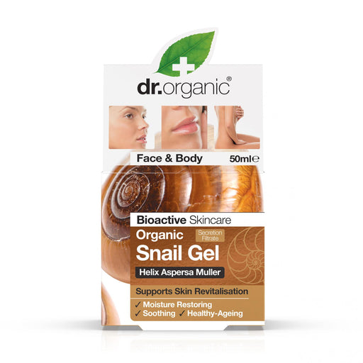 Dr Organic Organic Snail Gel 50ml - Dennis the Chemist