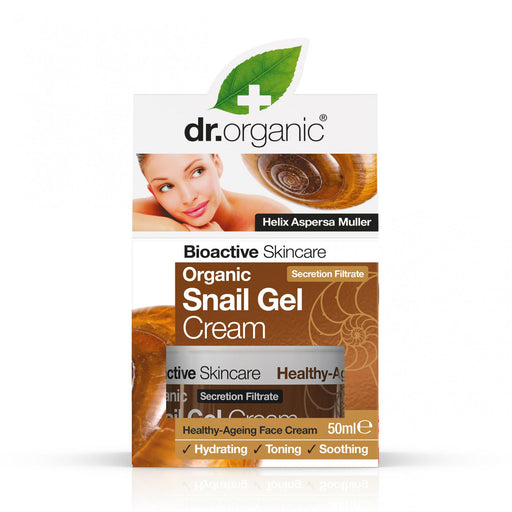 Dr Organic Organic Snail Gel Cream 50ml - Dennis the Chemist