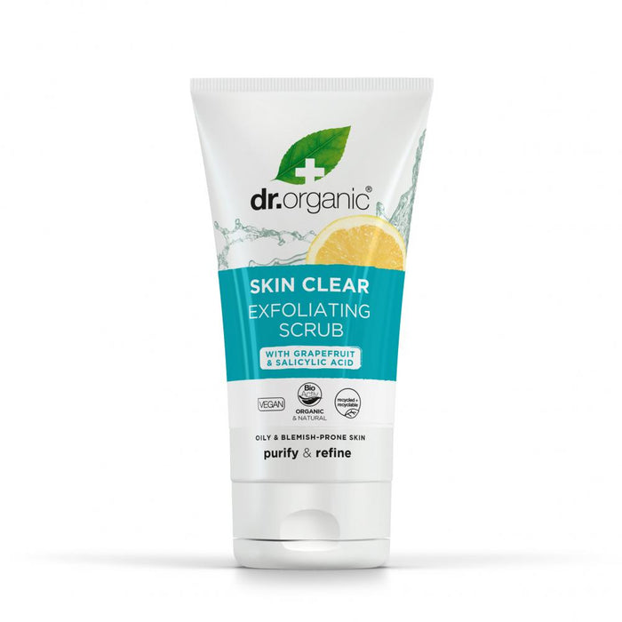 Dr Organic Skin Clear Exfoliating Scrub 150ml - Dennis the Chemist