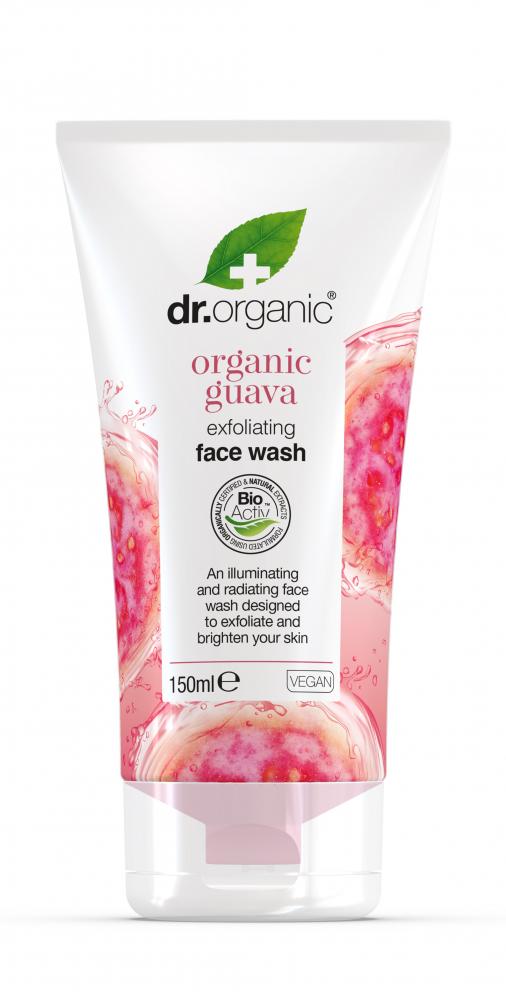 Dr Organic Organic Guava Exfoliating Face Wash 150ml - Dennis the Chemist