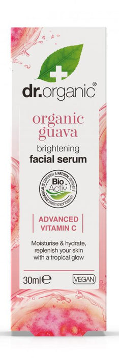 Dr Organic Organic Guava Brightening Facial Serum 30ml - Dennis the Chemist