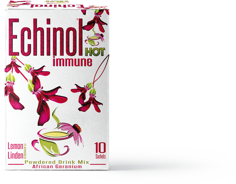 Hot Immune Powdered Drink Mix Lemon & Linden Flavoured with African Geranium 10's - Dennis the Chemist