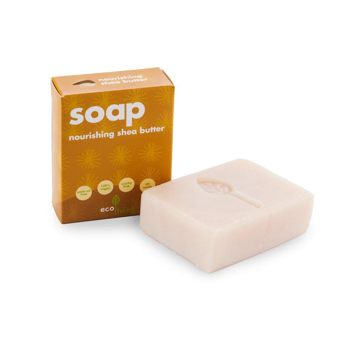 ecoLiving Soap Nourishing Shea Butter 100g - Dennis the Chemist