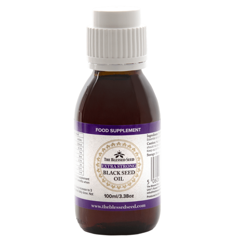 Blessed Seed EXTRA STRONG Black Seed Oil – 100ml - Dennis the Chemist