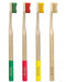 Bamboo Toothbrushes Stupendously Soft Set of 4 - Dennis the Chemist