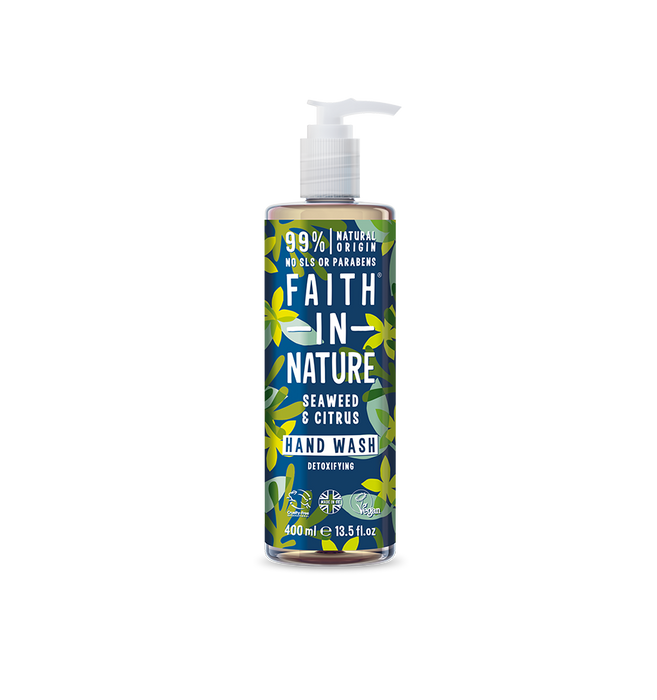 Faith In Nature Seaweed & Citrus Hand Wash 400ml - Dennis the Chemist