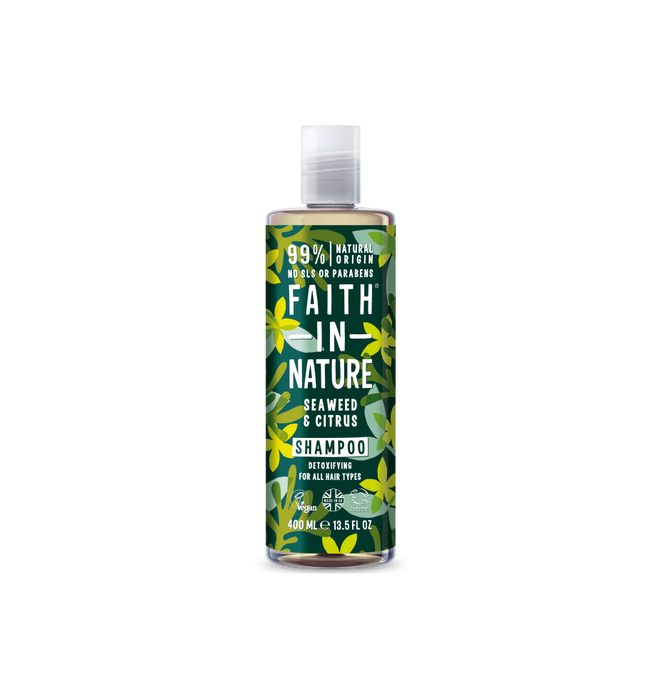 Faith In Nature Seaweed & Citrus Shampoo 400ml - Dennis the Chemist