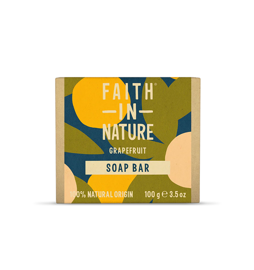 Faith In Nature Grapefruit Soap Bar 100g - Dennis the Chemist