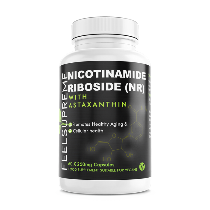 Nicotinamide Riboside (NR) with Astaxanthin 60's - Dennis the Chemist