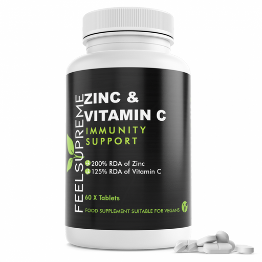 Zinc & Vitamin C 60's - Dennis the Chemist