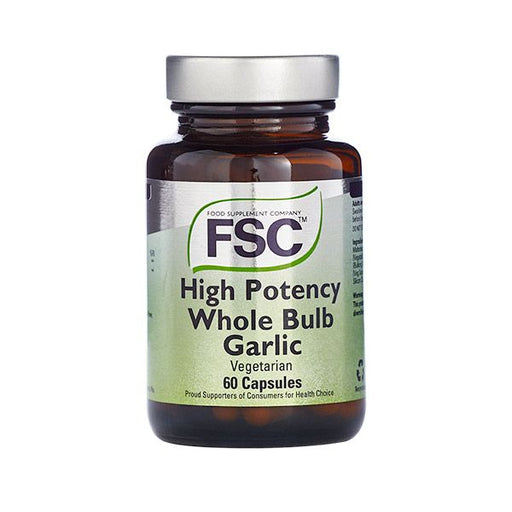 FSC High Potency Whole Bulb Garlic 60's - Dennis the Chemist