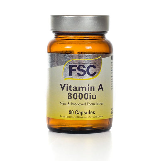FSC Vitamin A 8000iu 90's - Dennis the Chemist