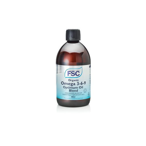 FSC Organic Omega 3-6-9 Optimum Oil Blend 500ml - Dennis the Chemist