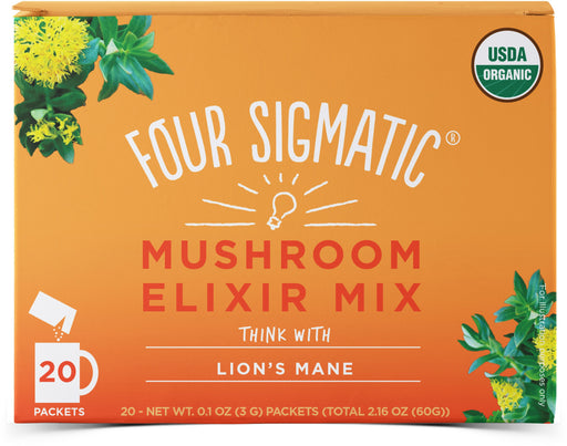 Four Sigmatic Elixir Mix with Lion's Mane Mushroom (Think) 20x3g - Dennis the Chemist