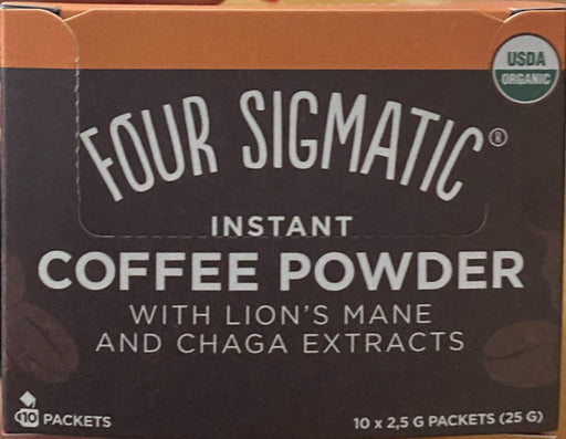 Four Sigmatic Instant Coffee with Lions Mane Extract (Achieve) 10x2.5g - Dennis the Chemist