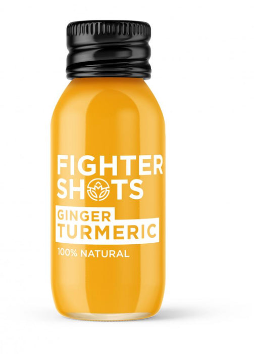 Fighter Shots Ginger Turmeric 60ml SINGLE - Dennis the Chemist