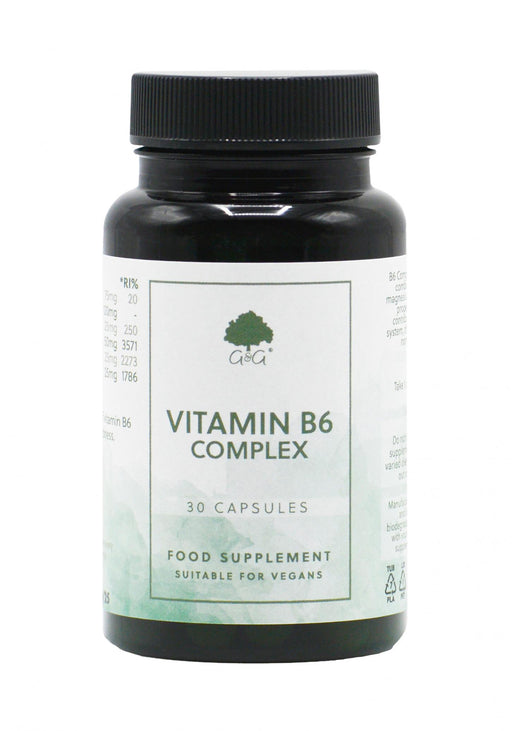 G&G Vitamins Vitamin B6 Complex 30's - Dennis the Chemist