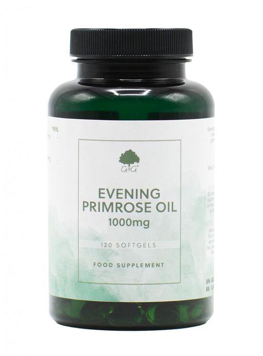 G&G Vitamins Evening Primrose Oil 1000mg 120's - Dennis the Chemist