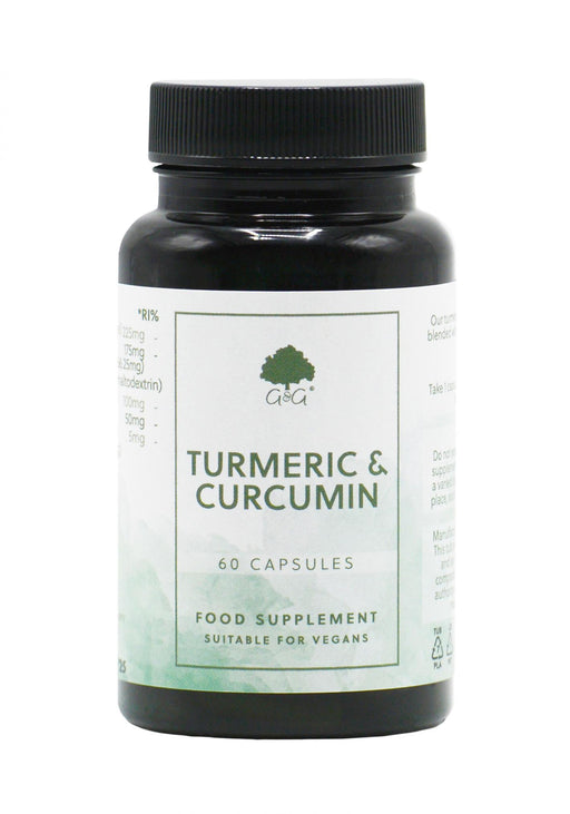 G&G Vitamins Turmeric & Curcumin 60's - Dennis the Chemist