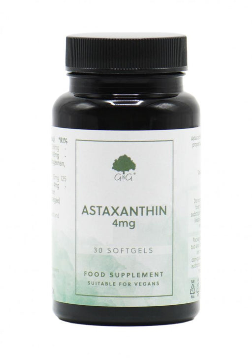 G&G Vitamins Astaxanthin 4mg 30's - Dennis the Chemist