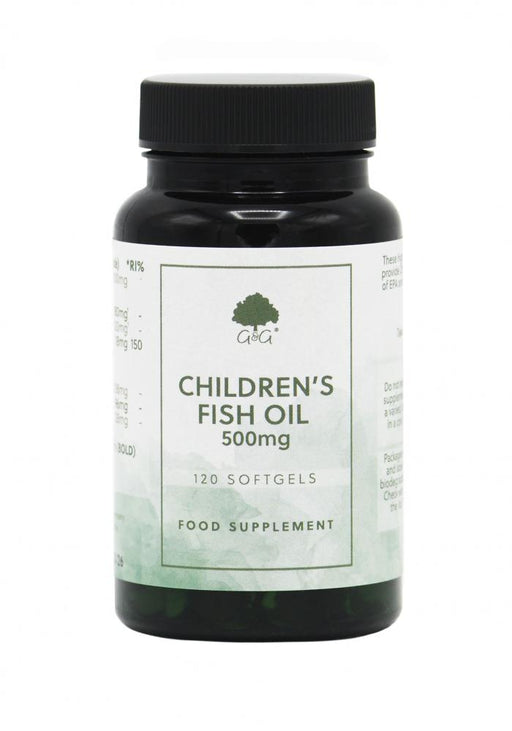 G&G Vitamins Children's Fish Oil 500mg 120's - Dennis the Chemist