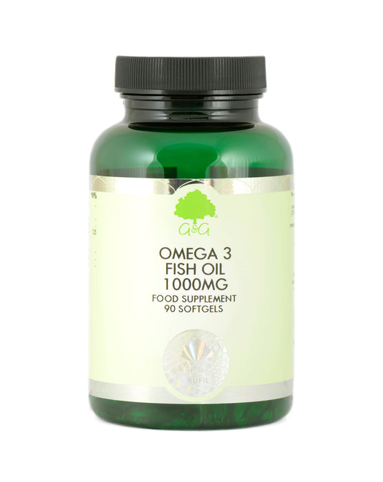 G&G Vitamins Omega 3 Fish Oil 3000mg 90's - Dennis the Chemist