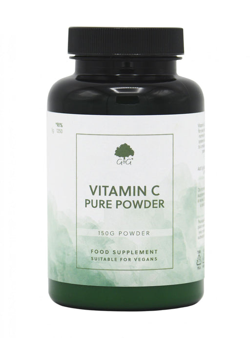 G&G Vitamins Vitamin C Pure Powder 150g - Dennis the Chemist
