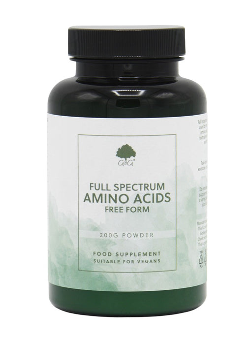 G&G Vitamins Full Spectrum Amino Acids 200g - Dennis the Chemist