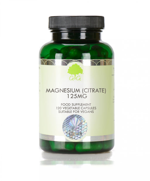 G&G Vitamins Magnesium (Citrate) 125mg 90's - Dennis the Chemist