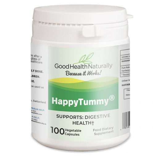 Good Health Naturally Happy Tummy Charcoal 100's - Dennis the Chemist