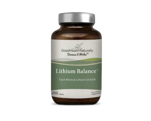 Good Health Naturally Lithium Balance 200's - Dennis the Chemist
