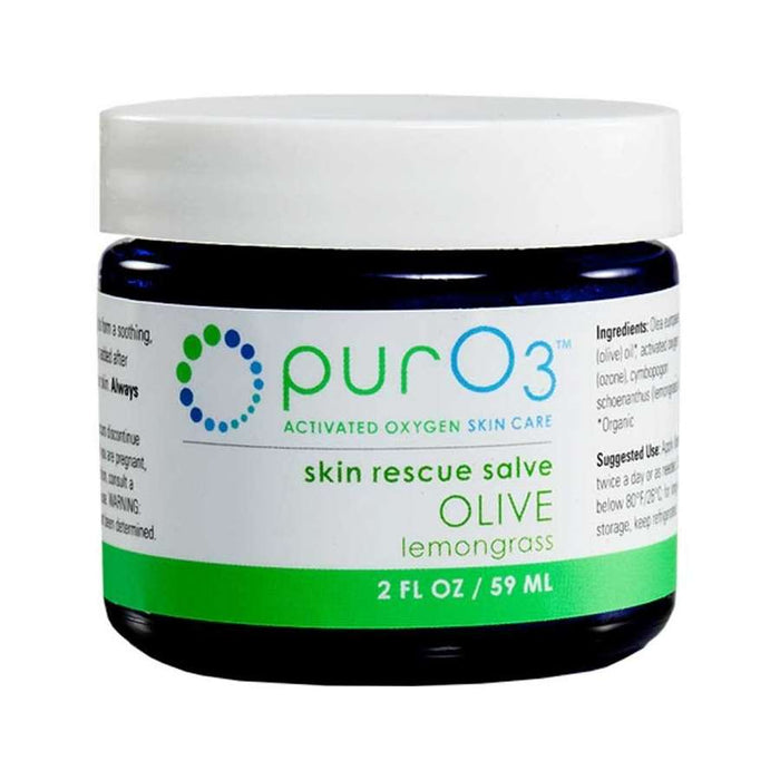 Good Health Naturally PurO3 Skin Rescue Salve Olive Lemongrass 59ml - Dennis the Chemist