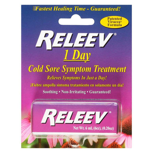 Good Health Naturally RELEEV Cold Sore Symptom Treatment 6ml - Dennis the Chemist