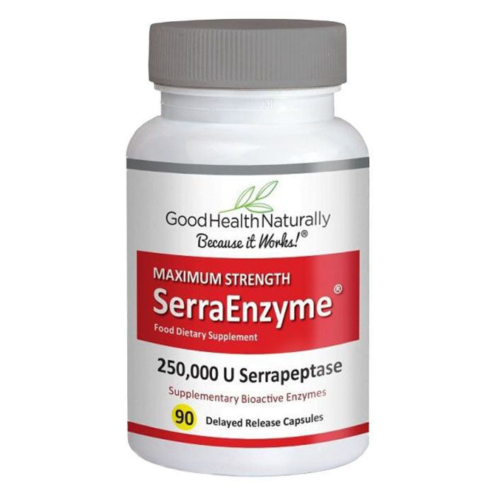 Good Health Naturally SerraEnzyme 250,000iu 90's (CAPSULES) - Dennis the Chemist