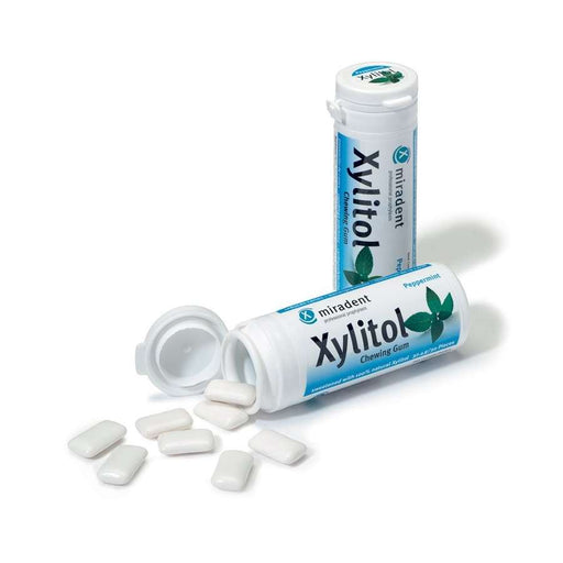 Good Health Naturally Miradent Xylitol Gum Peppermint 30's SINGLE - Dennis the Chemist
