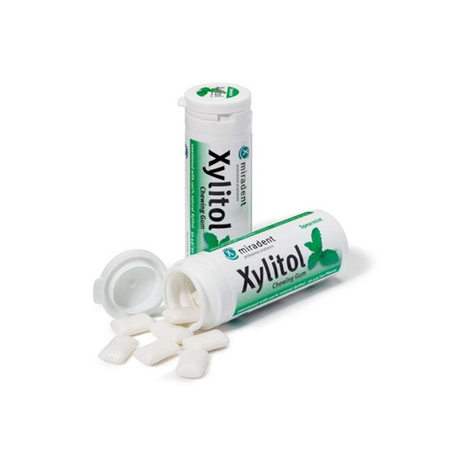 Good Health Naturally Miradent Xylitol Gum Spearmint 30's SINGLE - Dennis the Chemist